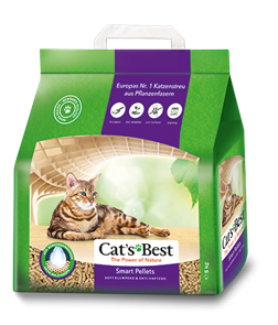 Древесный комкующийся наполнитель Cat's Best Smart Pellets (Nature Gold) 65604