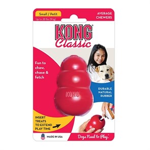 Игрушка для собак малых пород KONG CLASSIC 7 x 4 см T3E